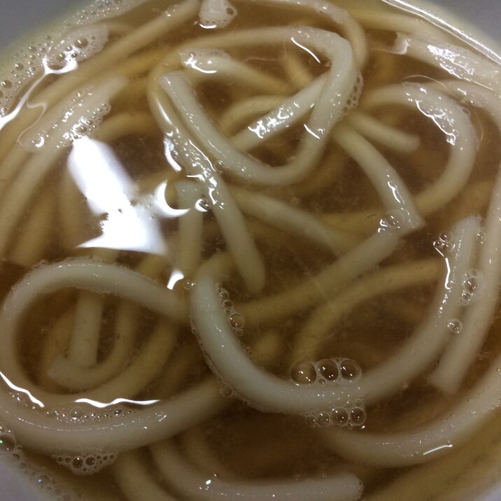 ピリピリ出汁の生姜すりおろし煮込みうどん